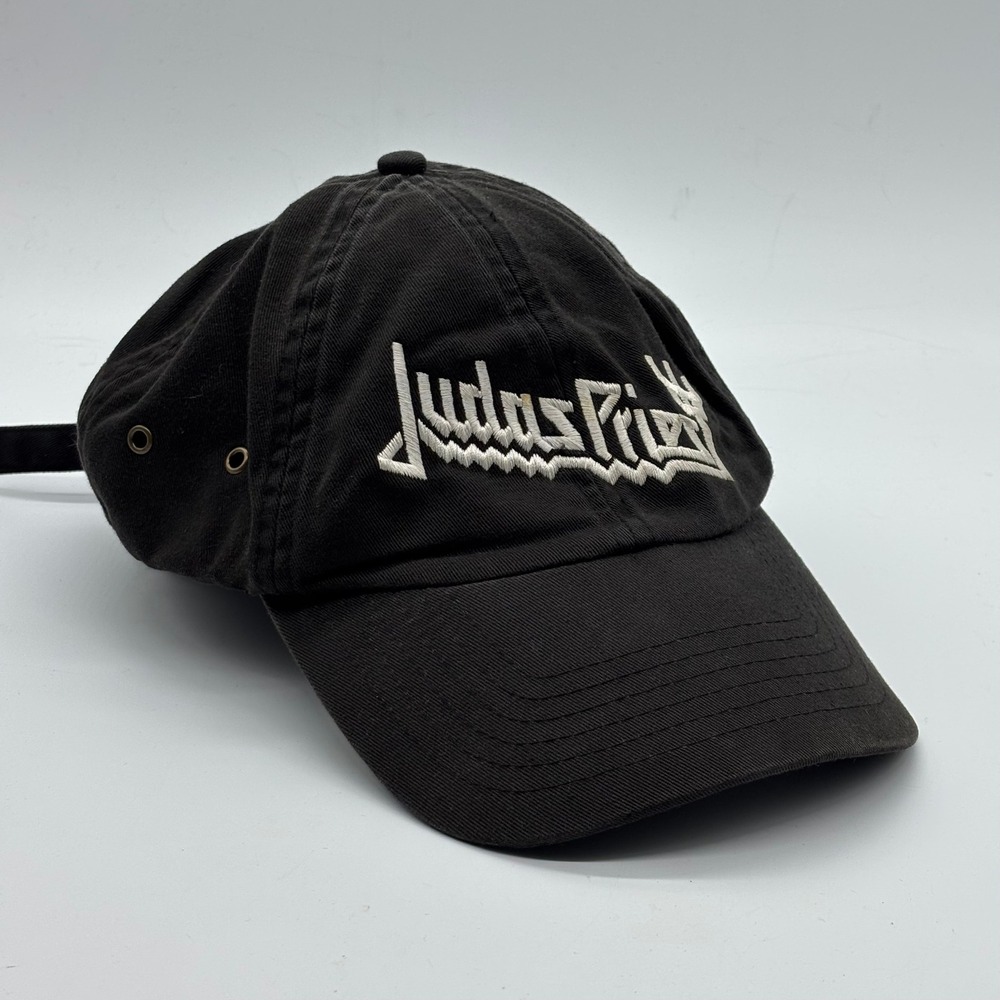 Judas Priest Black Adjustable Rock Band Hat Heavy Metal Embroidered Cap